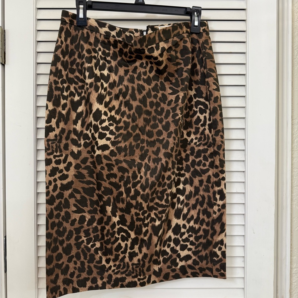 MICHAEL Michael Kors Animal Print Pencil Skirt
